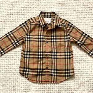 COPY - Burberry Kids 3Y Vintage Button up Shirt